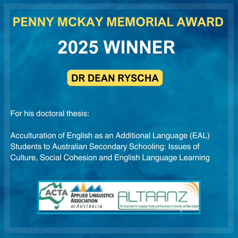 2025 December Winner Of The 2025 Penny Mckay Award Australian
