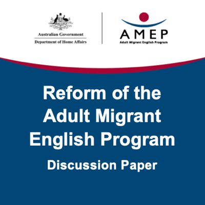 Reform of the AMEP Discussion Paper thumbnail image